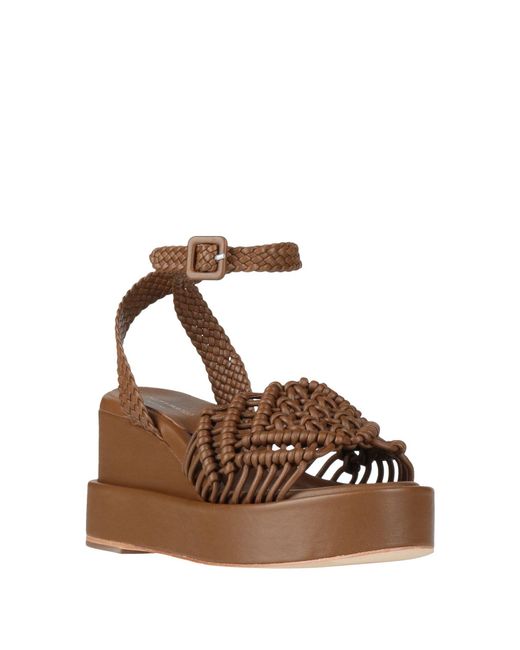 Paloma Barceló Brown Sandals