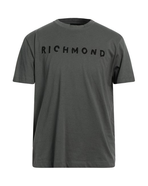 John Richmond T-shirts in Gray für Herren