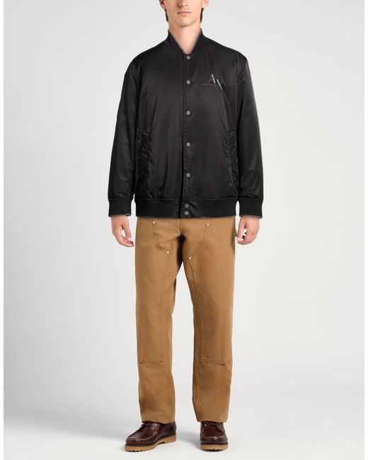 ARMANI EXCHANGE Black Jacket for men