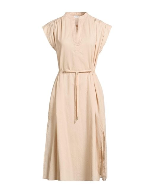 Peserico Natural Midi Dresses