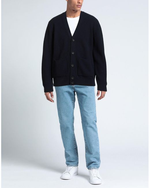 FILIPPO DE LAURENTIIS Strickjacke in Blue für Herren