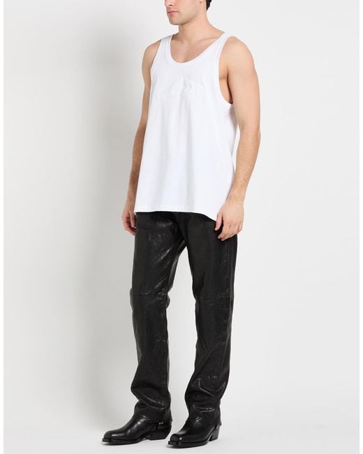DSquared² White Tank Top Cotton for men