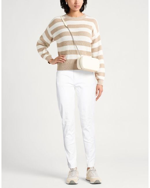 PT Torino White Jeans Cotton, Elastane