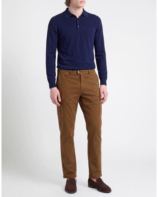Tramarossa Brown Jeans Cotton, Polyester, Elastane for men