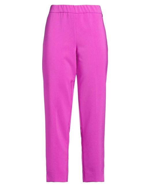 LUCKYLU Milano Pink Pants Polyester, Elastane