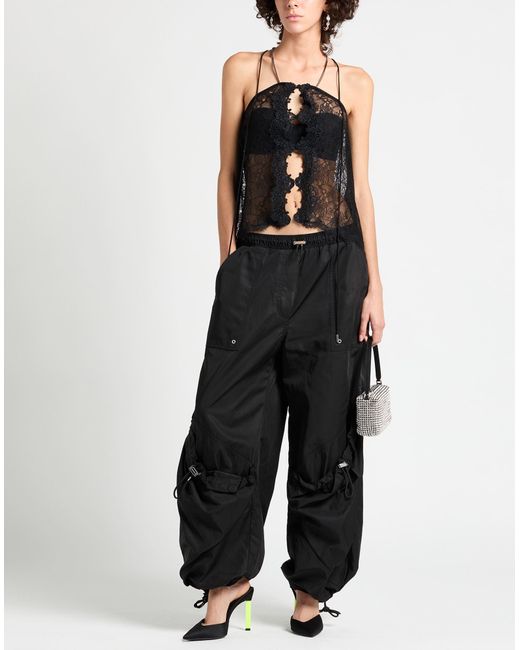 The Attico Black Pants Polyester