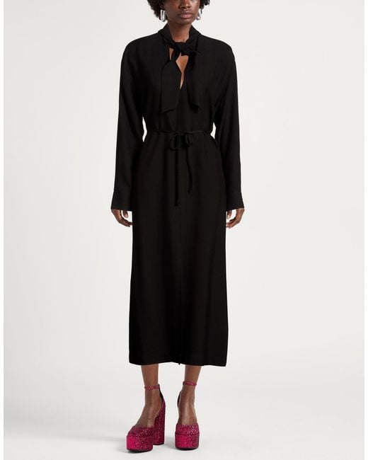 Barena Black Maxi-Kleid