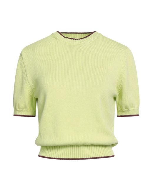 Weekend by Maxmara Yellow Sweaters