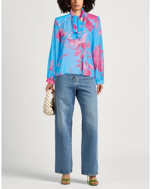 DIVEDIVINE Blue Azure Top Polyester