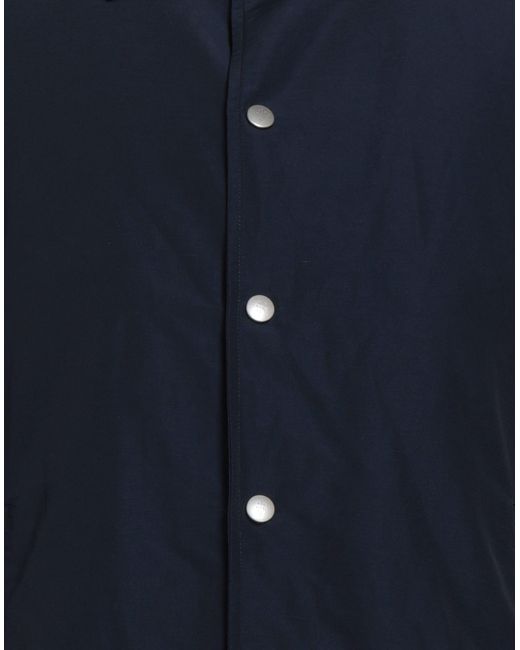 Eleventy Blue Platinum Jacket Linen, Polyamide for men