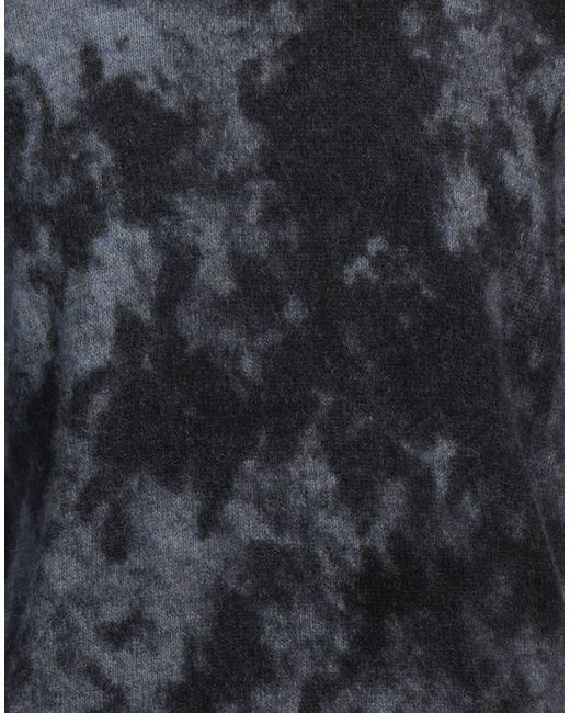 Original Vintage Style Black Sweater Baby Alpaca Wool, Polyamide, Wool for men