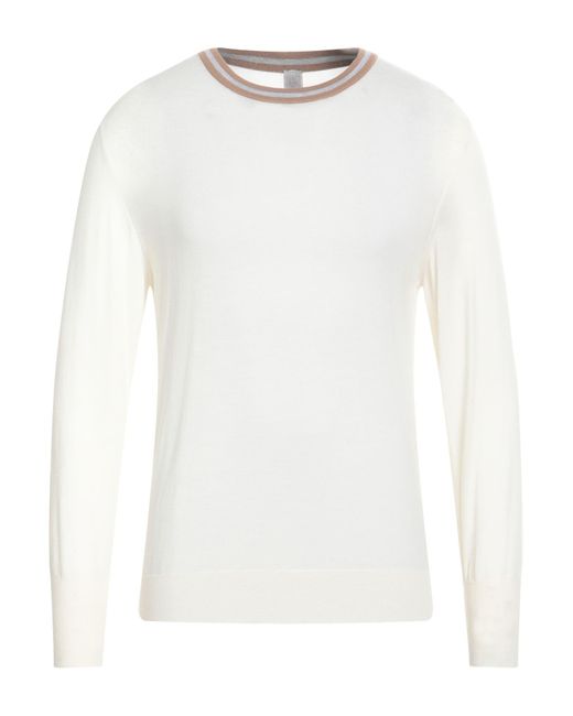 Eleventy White Sweater for men
