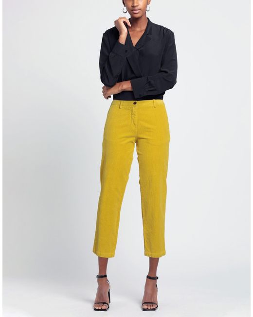 SKILLS & GENES Yellow Trouser