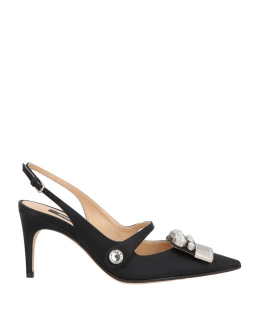 Sergio Rossi Metallic Pumps Textile Fibers