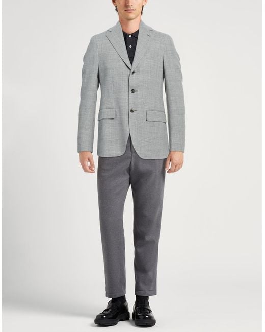 Blazer di Caruso in Gray da Uomo
