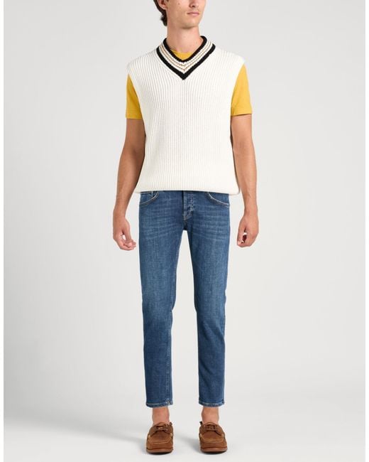 Dondup Blue Jeans Organic Cotton, Elastane for men