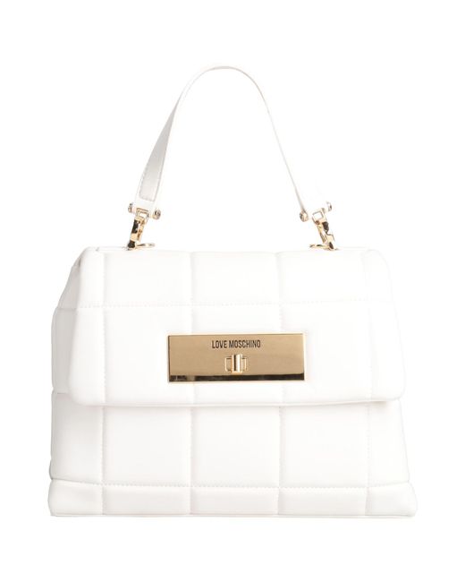 Love Moschino White Handbag