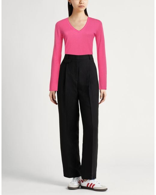 Majestic Filatures Pink Sweater Cashmere