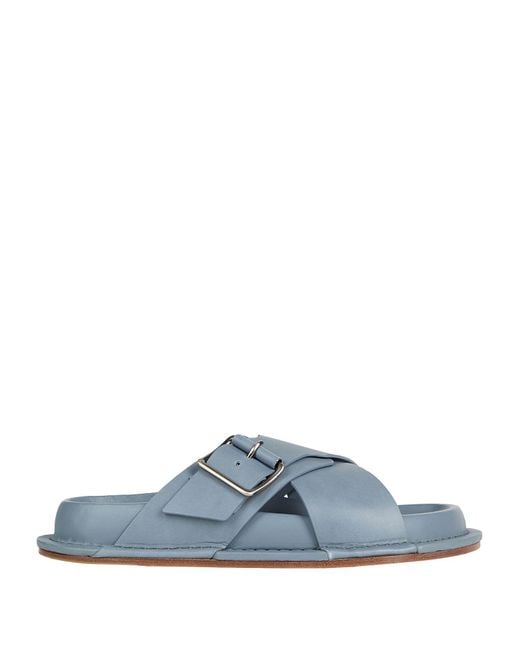 Jil Sander Blue Sandale