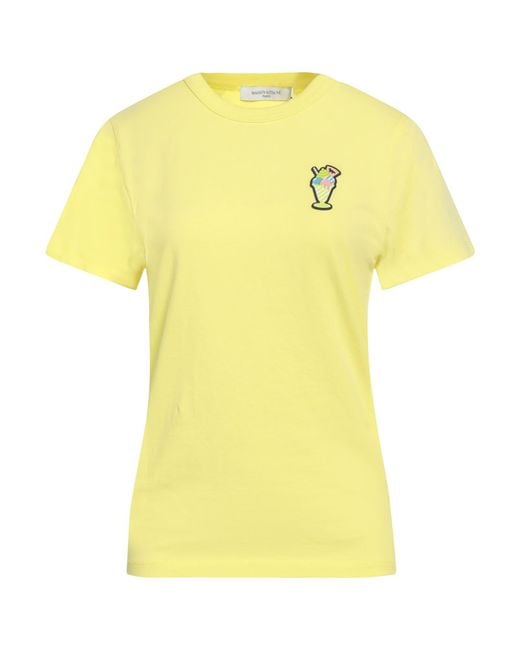 Maison Kitsuné Yellow T-Shirts