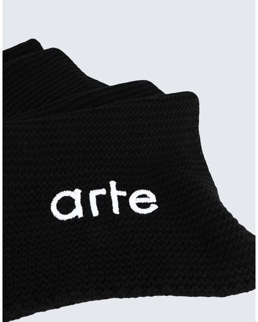 Arte' Black Scarf for men