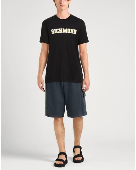 John Richmond Black T-Shirts for men
