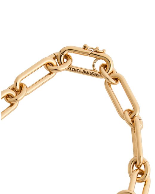 Collana di Tory Burch in Metallic