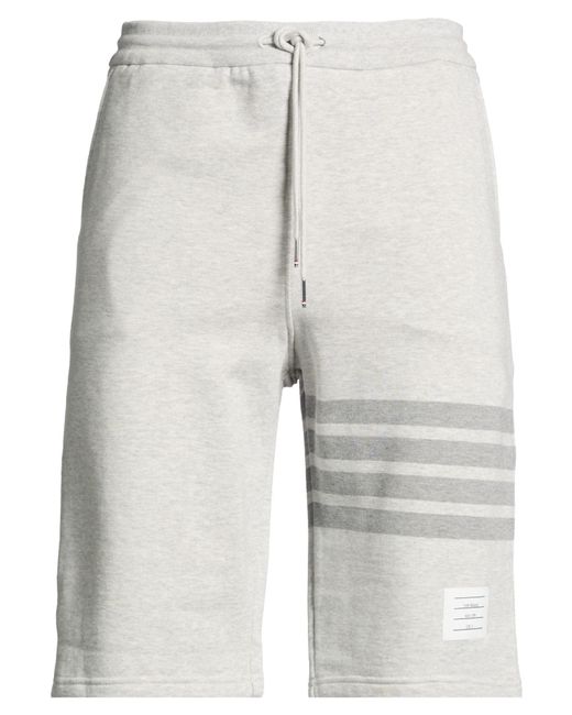 Thom Browne Gray Shorts & Bermuda Shorts for men