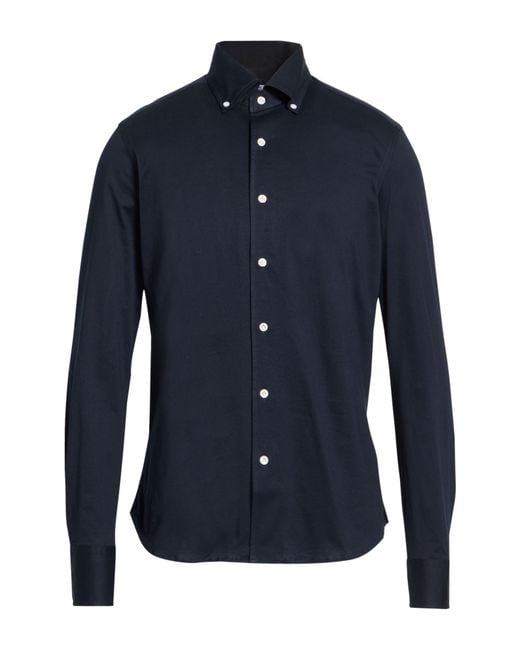 Sonrisa Blue Shirt Cotton for men