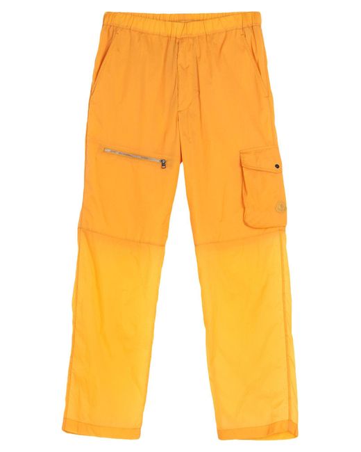 2 Moncler 1952 Orange Pants for men