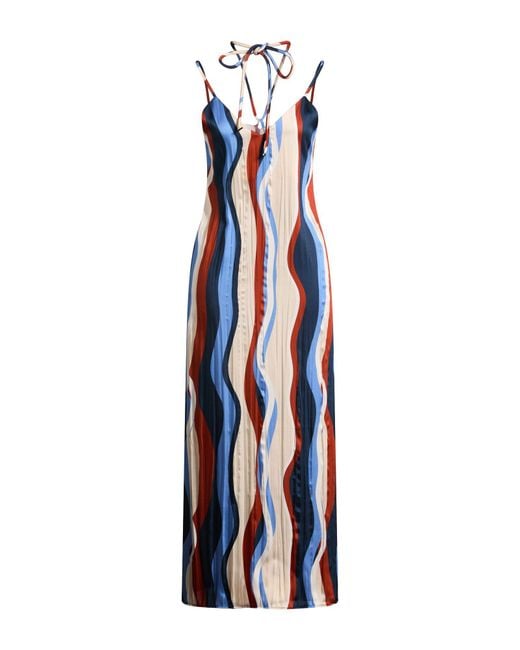 Alpha Studio Blue Maxi Dress