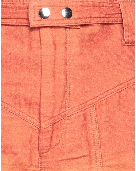 Isabel Marant Orange Shorts & Bermuda Shorts