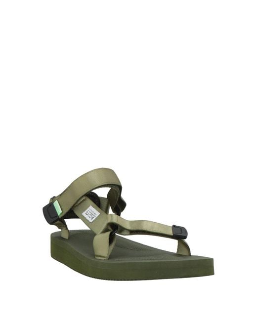 Suicoke Green Sandals for men
