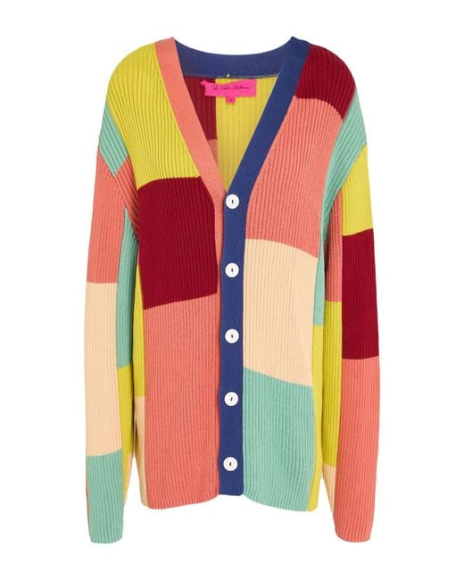 The Elder Statesman Multicolor Cardigan Organic Cotton, Cashmere
