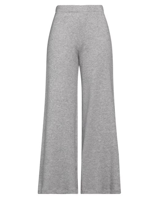 Ermanno Scervino Gray Life Light Pants Viscose, Polyester, Polyamide, Metallic Fiber
