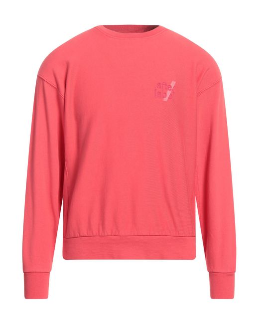AFTER LABEL Pink Sweatshirt for men