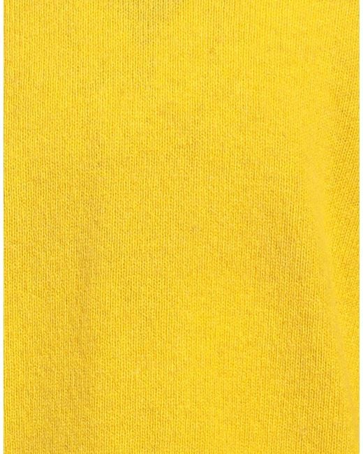 Doppiaa Yellow Jumper for men