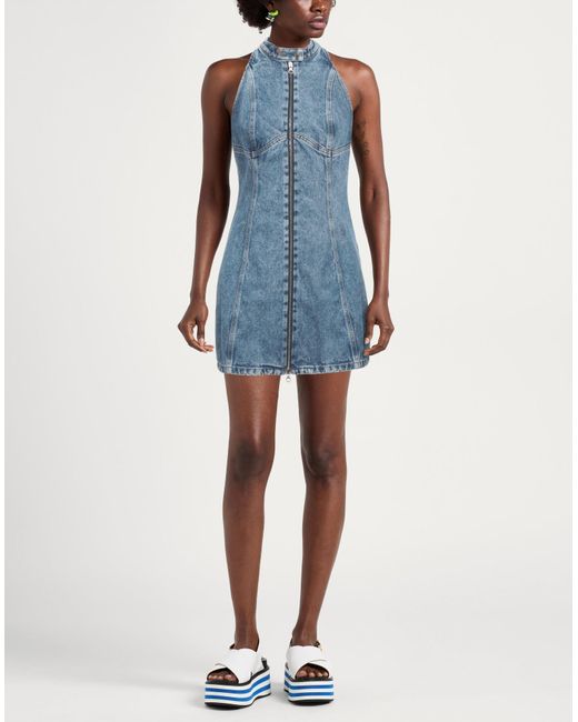 DIESEL Blue Mini-Kleid