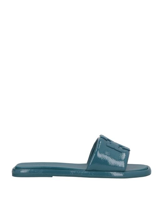 Tory Burch Green Sandals Leather