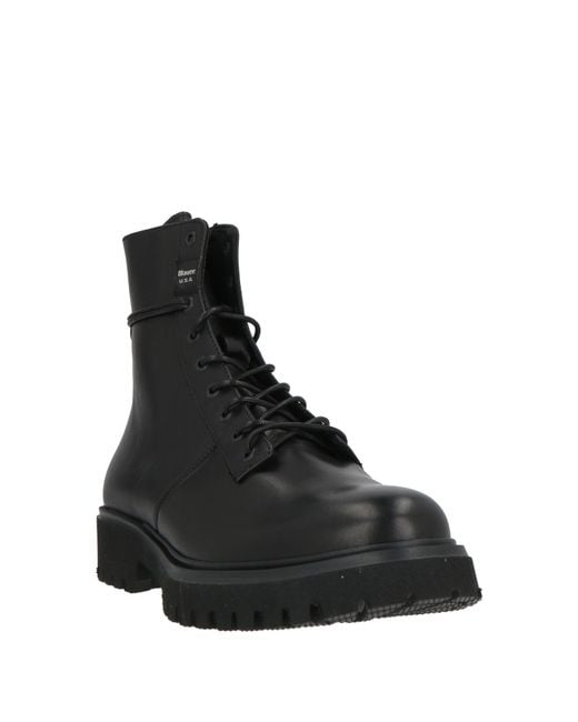 Stivaletti di Blauer in Black da Uomo