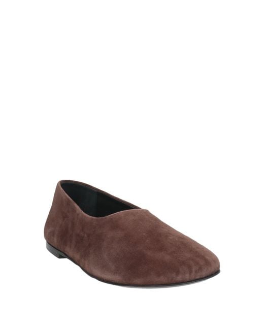 Proenza Schouler Brown Ballet Flats Leather