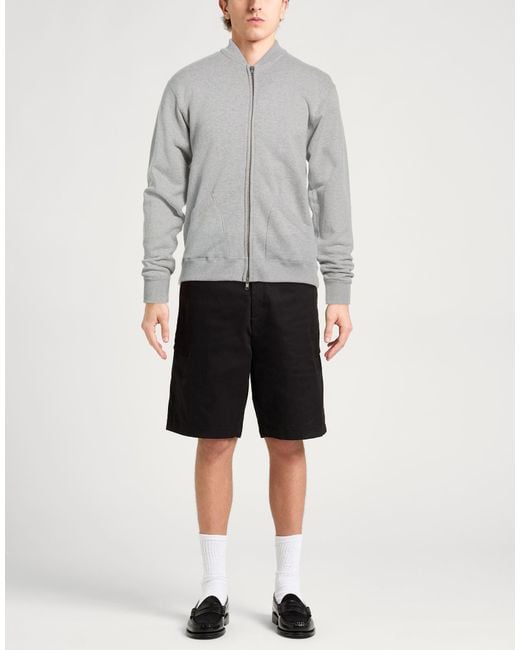 Beams Plus Gray Light Sweatshirt Cotton for men