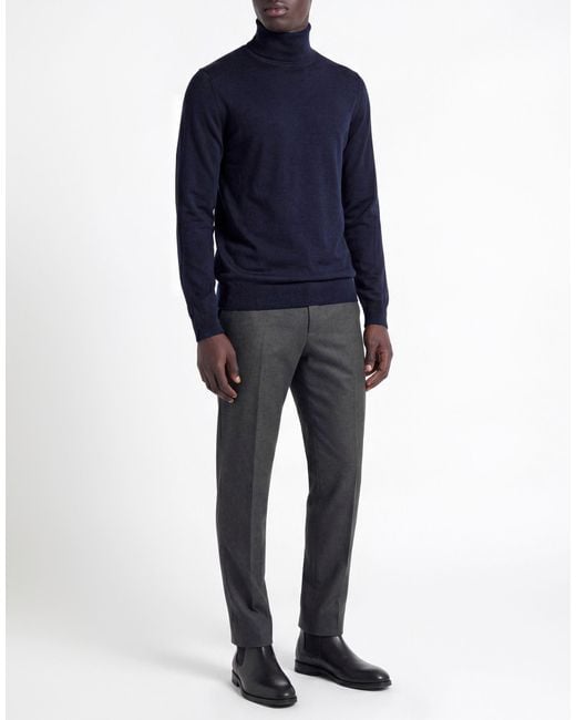 Alpha Studio Rollkragenpullover in Blue für Herren
