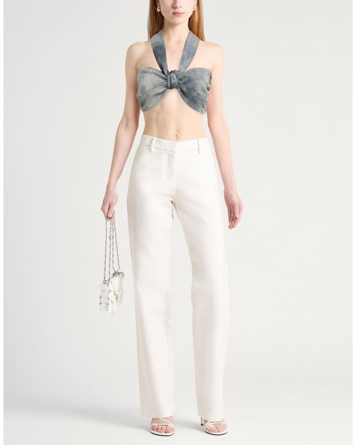 Laneus Gray Top Lyocell, Polyester, Cotton, Elastane
