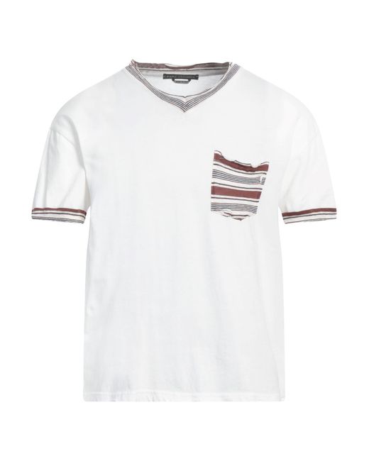 T-shirt Daniele Alessandrini pour homme en coloris White