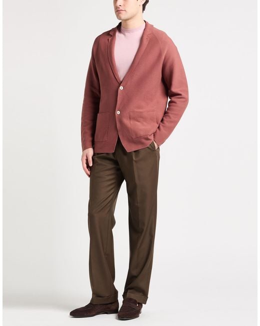 Lardini Red Blazer for men