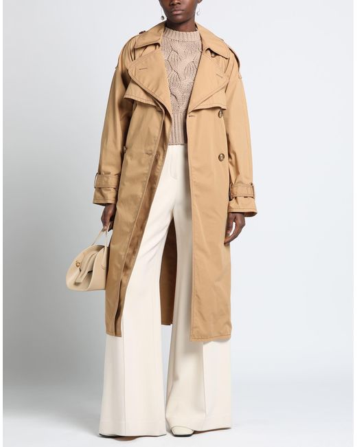 Acne Natural Overcoat & Trench Coat
