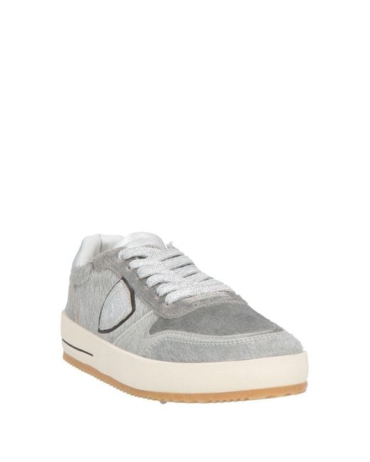 Philippe Model White Nice Sneakers Leather