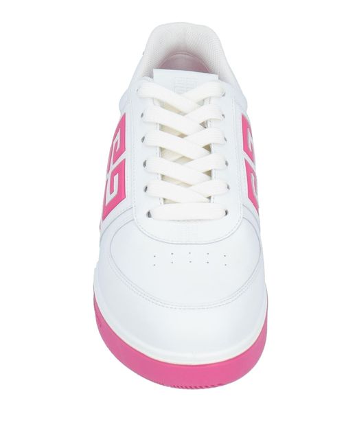 Givenchy G4 Sneakers In /pink Leather