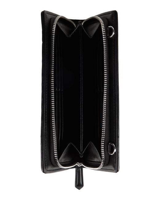 Karl Lagerfeld Black Crossbody Wallet